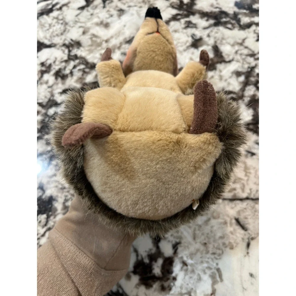 Steiff Joggi Hedgehog plush Soft Cuddly Friends with button in ear